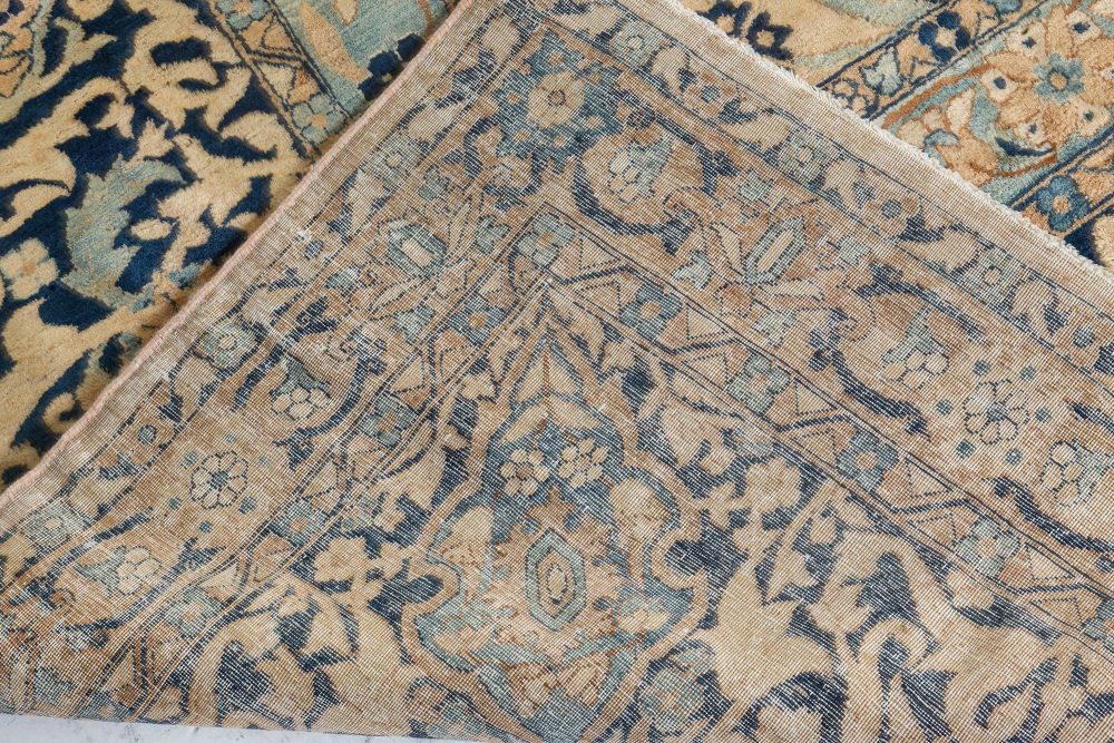 Fine Antique Persian Kirman Handmade Wool Carpet BB7290