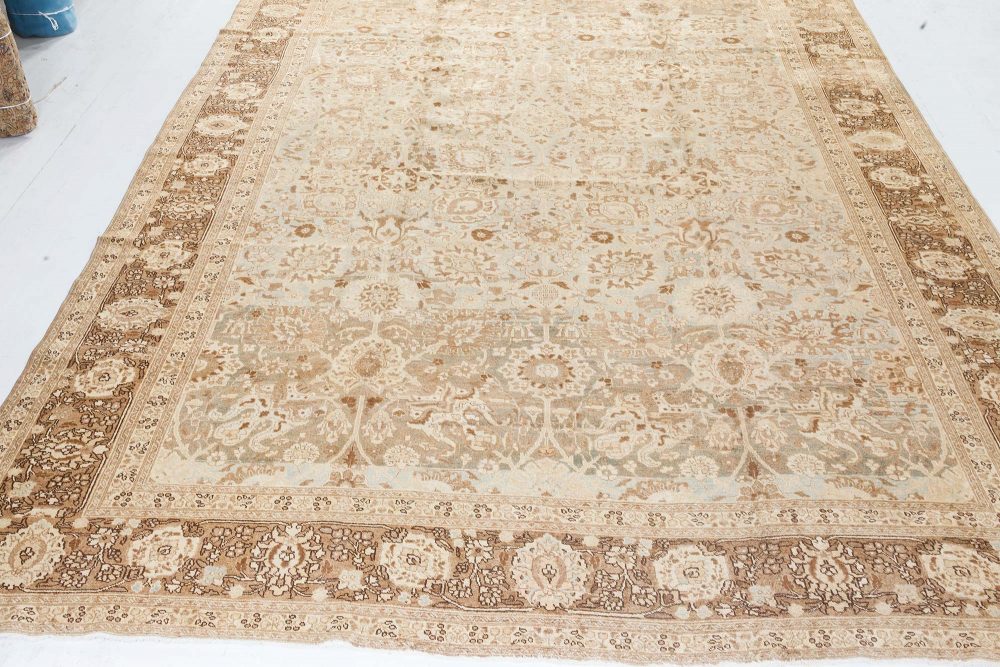 Authentic Persian Tabriz Handmade Wool Rug BB7307