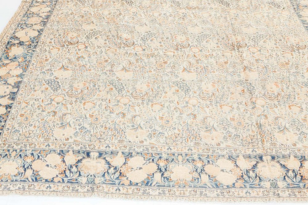 Authentic Persian Meshad Botanic Handmade Wool Carpet BB7310