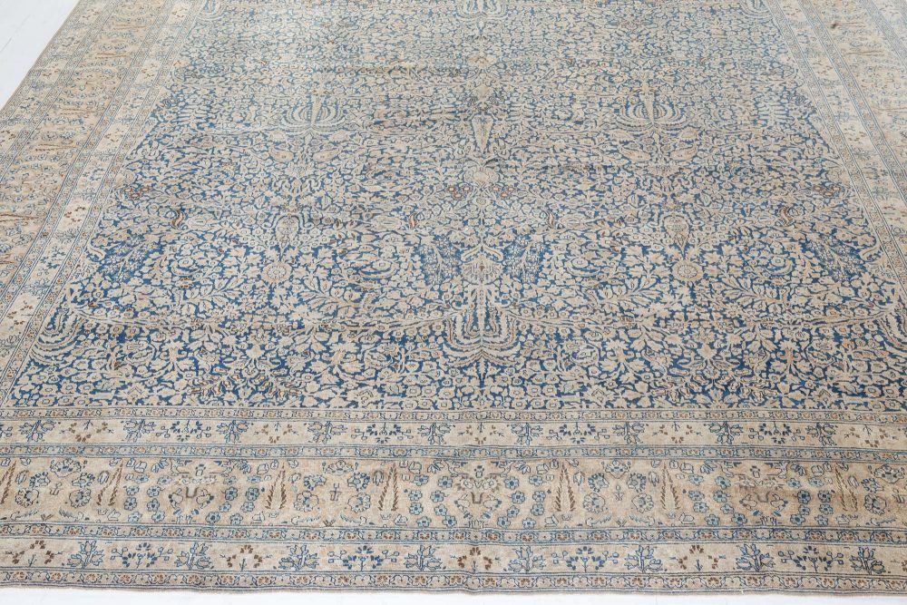 Authentic 19th Century Persian Khorassan Handmade Wool Rug BB7315