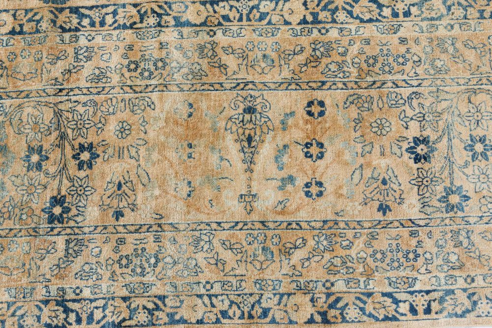 Authentic Persian Kirman Handmade Wool Rug BB7317