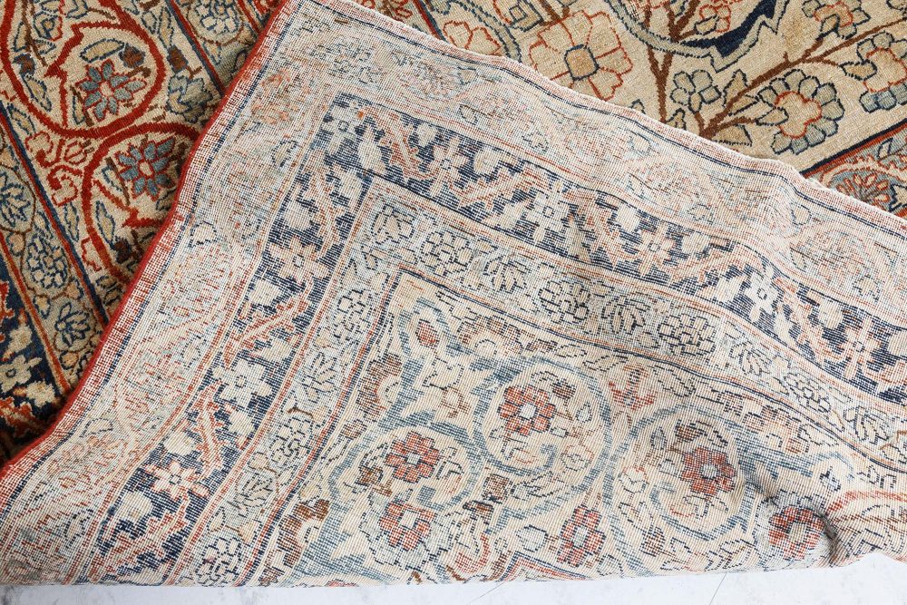 Authentic 19th Century Persian Kirman Carpet BB7319