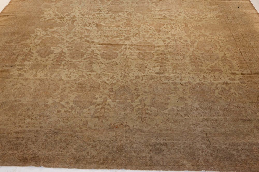 Authentic Turkish Sivas Beige Handmade Wool Rug BB7329