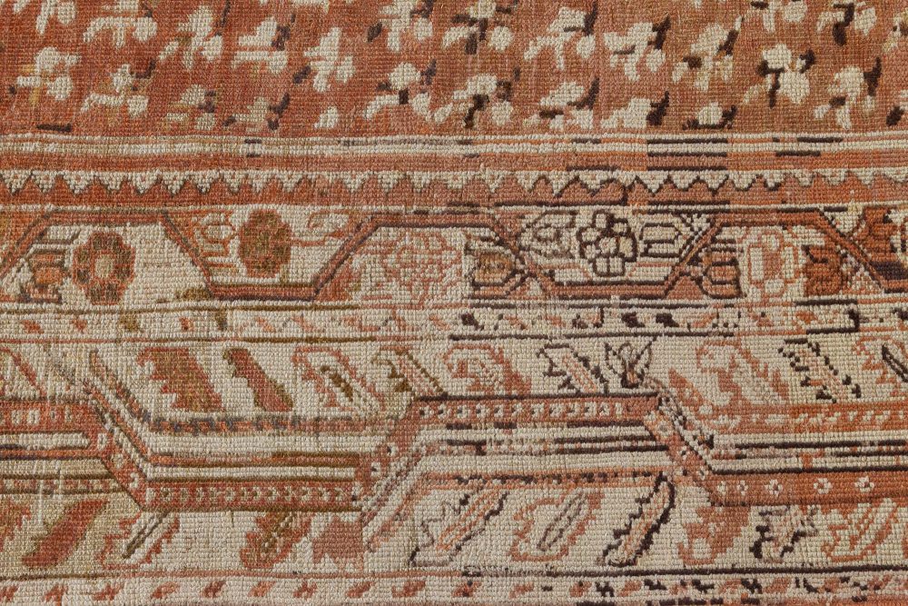 Authentic Turkish Ghiordes Hand Knotted Wool Carpet BB7384