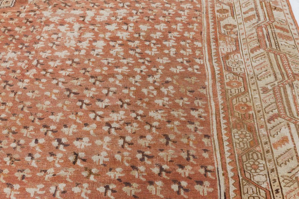 Authentic Turkish Ghiordes Hand Knotted Wool Carpet BB7384