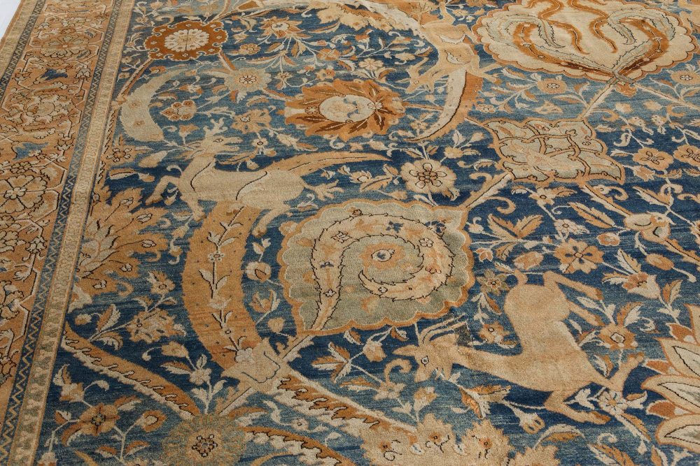 Antique Indian Amritsar Rug BB7395