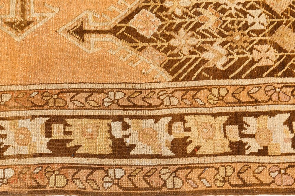 Authentic 19th Century Russian Karabagh Gallery Handmade Wool Carpet BB7446
