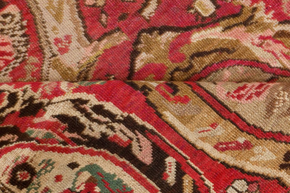 Authentic Caucasian Karabagh Botanic Handmade Wool Carpet BB7455