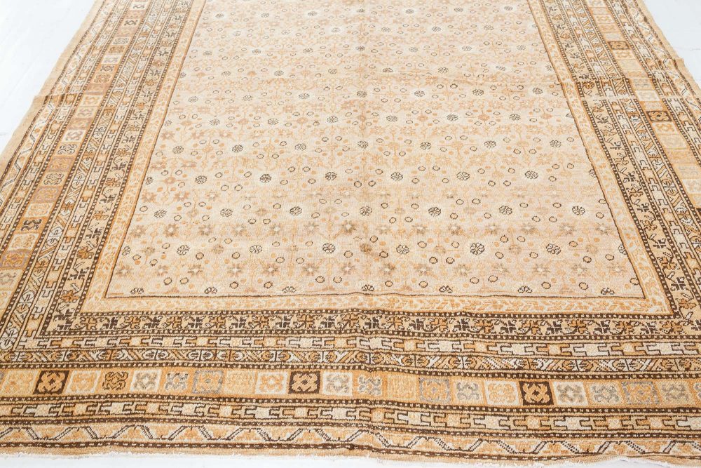 High-quality Samarkand (Khotan) Handmade Wool Rug BB7461