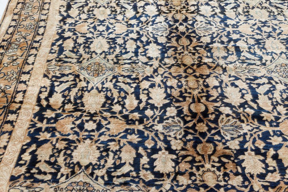 Authentic Persian Kirman Handmade Wool Rug BB7466