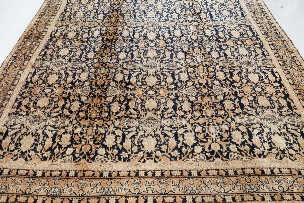 Authentic Persian Kirman Handmade Wool Rug BB7466