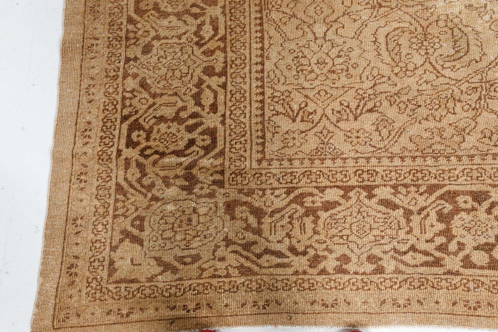 Authentic Persian Sultanabad Botanic Design Handmade Wool Rug BB7473