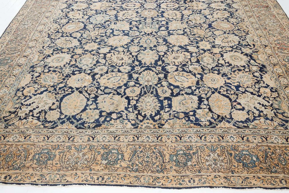 Antique Persian Tabriz Handmade Wool Rug BB7474