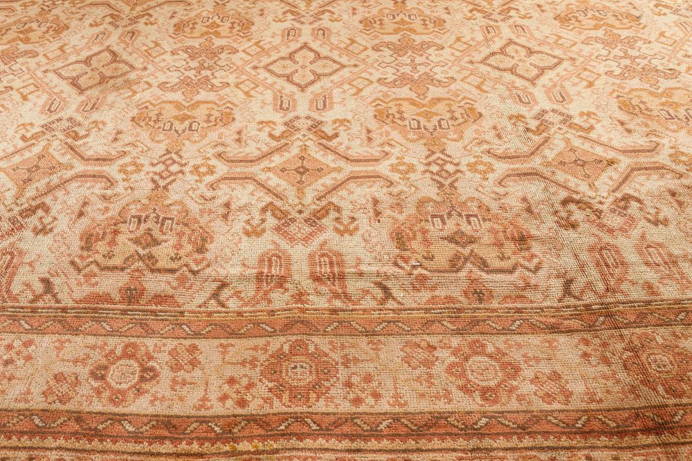 One-of-a-kind Oversized Vintage Turkish Oushak Carpet BB7501