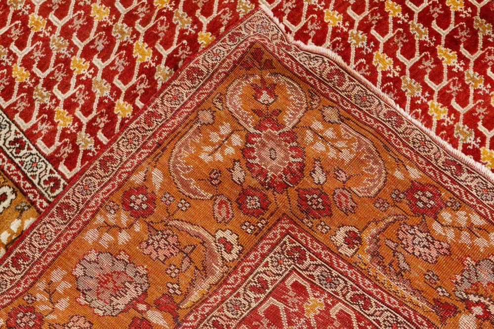 Authentic Turkish Oushak Handmade Wool Carpet BB7507