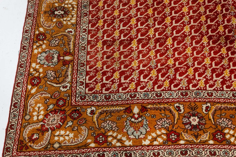 Authentic Turkish Oushak Handmade Wool Carpet BB7507