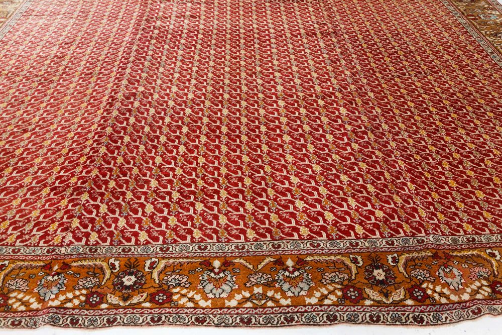 Authentic Turkish Oushak Handmade Wool Carpet BB7507