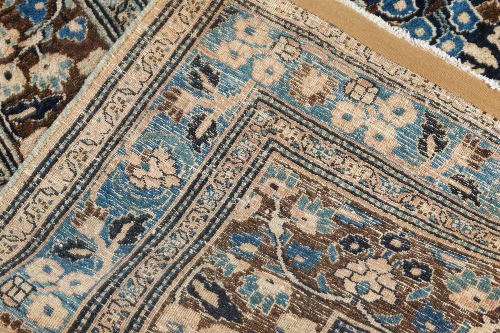 Authentic 19th Century Persian Meshad Carpet BB7510