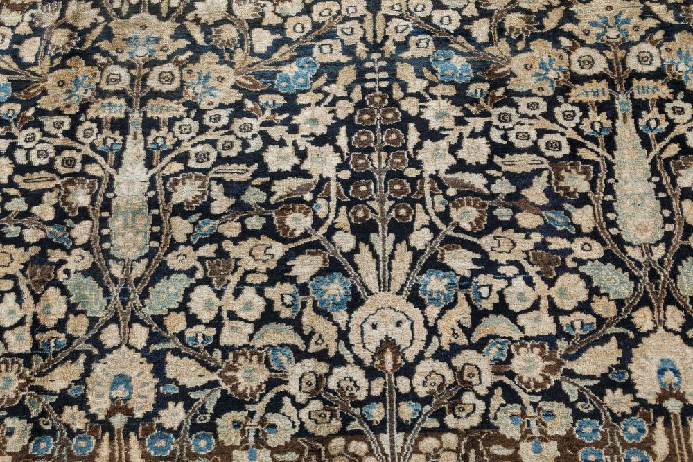 Authentic 19th Century Persian Meshad Carpet BB7510