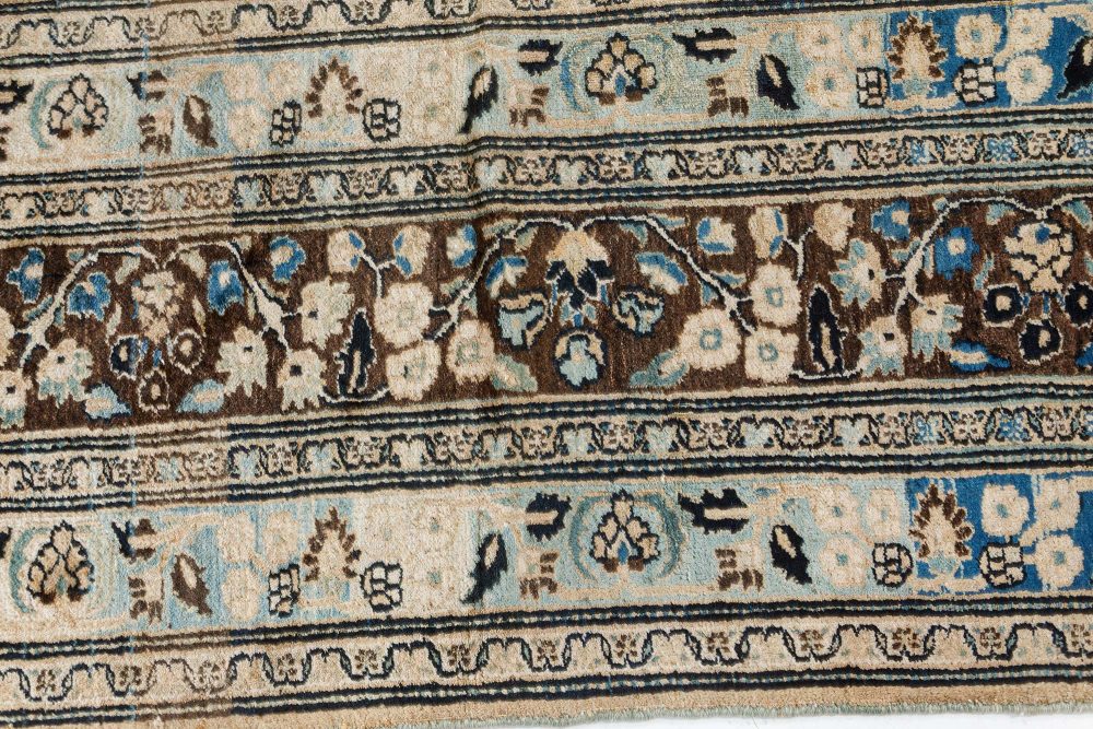 Authentic 19th Century Persian Meshad Carpet BB7510