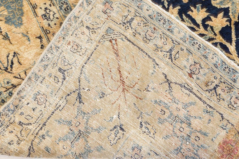 Authentic Persian Tabriz Handmade Wool Carpet BB7519