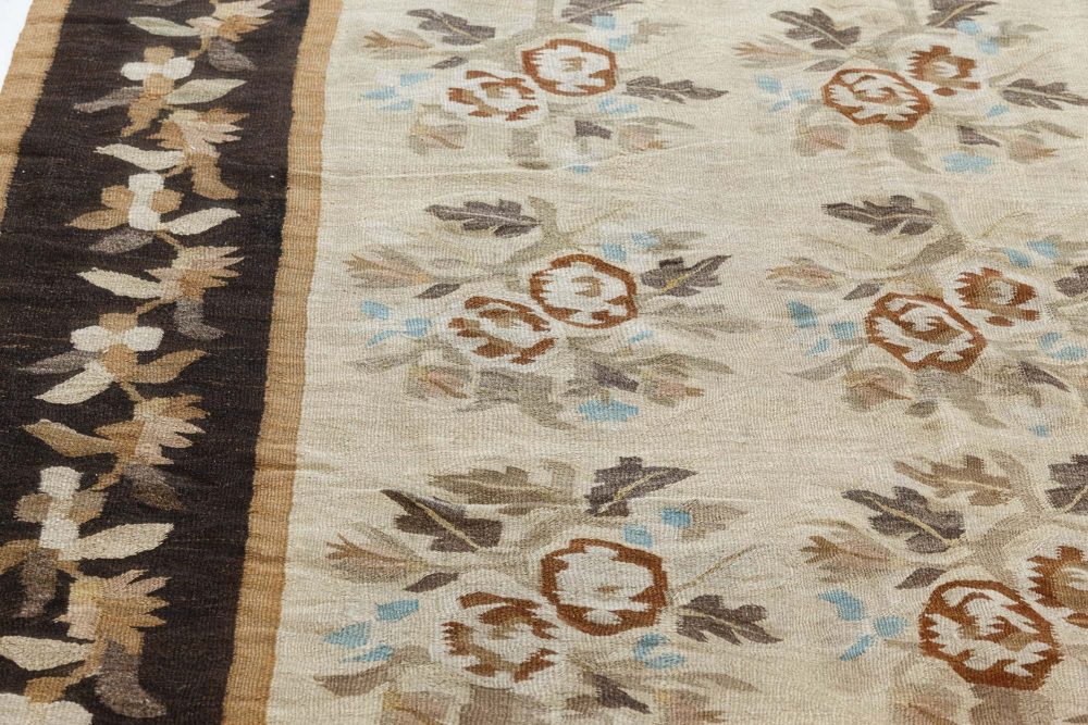 Authentic Botanic Russian Bessarabian Handmade Wool Rug BB7549