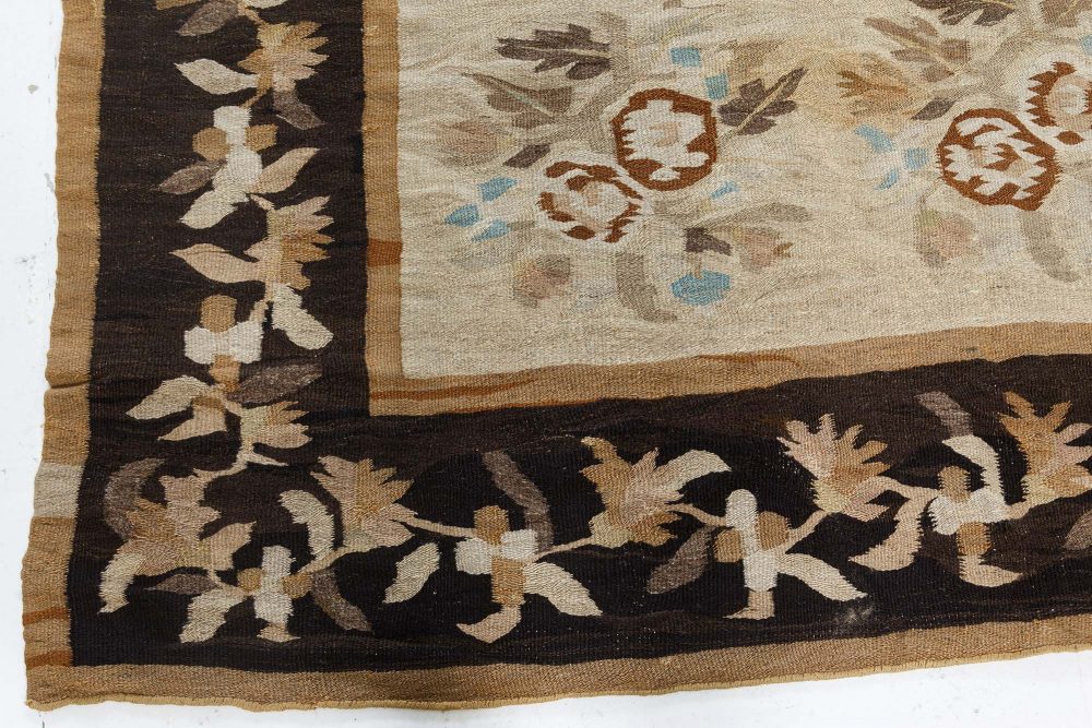 Authentic Botanic Russian Bessarabian Handmade Wool Rug BB7549