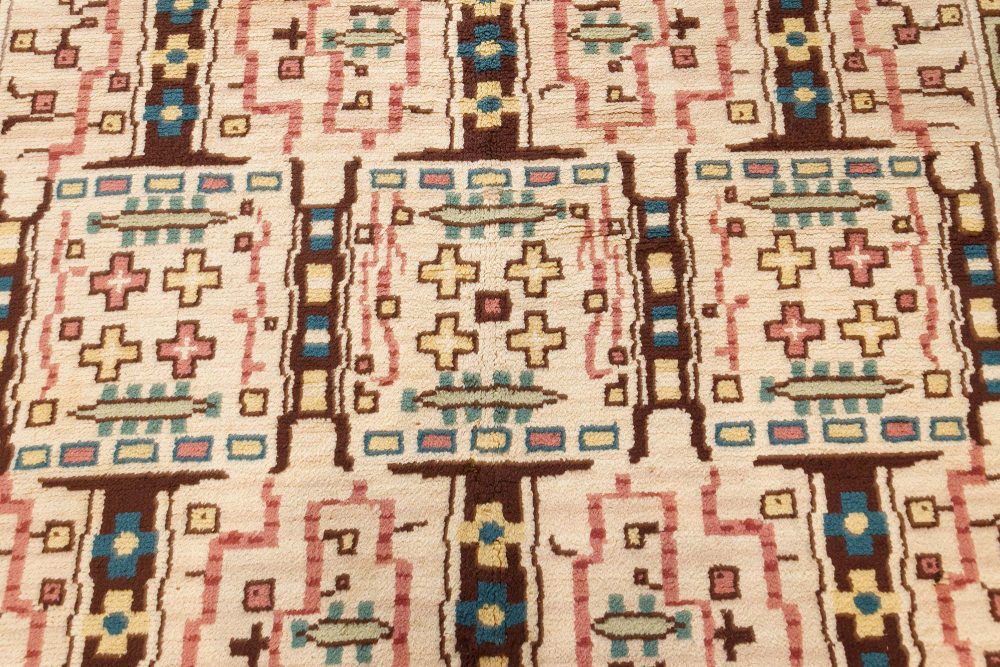 Vintage Swedish Pile Rug by Marta Maas Fjetterstrom BB7560