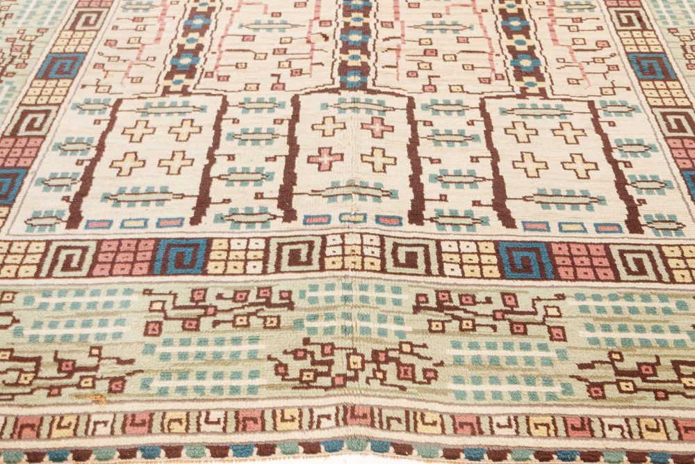 Vintage Swedish Pile Rug by Marta Maas Fjetterstrom BB7560