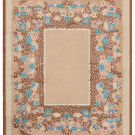 Vintage Hand-Knotted Carpet BB6278