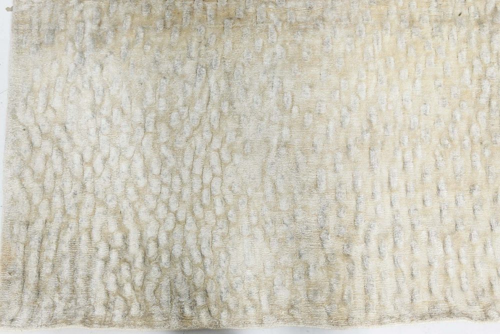 Doris Leslie Blau Collection Sand Dunes in Beige Silk Rug N10988