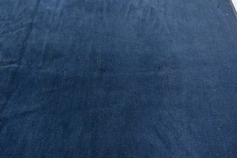 Doris Leslie Blau Collection Blue Flat-Weave Rug N11097