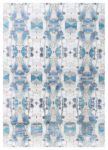 Doris Leslie Blau Collection <mark class='searchwp-highlight'>Eskayel</mark> Silk Rug in Turquoise Brown Beige & Purple N11265