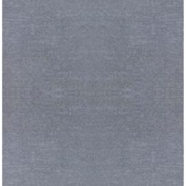 Modern Hand-Knotted Solid Slate Gray Handmade Wool Oversized Rug “Ardoise” N11276