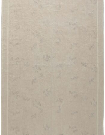 Modern Geometric Diamond Dark Gray With Cream Handmade Goat Hair Rug “Merlon” N12452 Modern Geometric Diamond Dark Gray With Cream Handmade Goat Hair Rug “Merlon” N12452