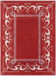 High-quality <mark class='searchwp-highlight'>Art Deco</mark> Red, Brown Handmade Wool Rug BB8823