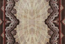 Vintage <mark class='searchwp-highlight'>Art Deco</mark> Ivory, Beige, Brown and Light Pink Rug BB7156