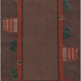 Vintage Hand-Knotted Rug BB7537