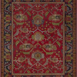 Vintage Hand-Knotted Rug BB7551