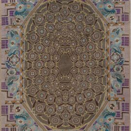 Vintage Hand-Knotted Rug BB7530