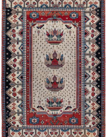 Antique Tabriz Persian Floral Allover Navy Blue Hand-Knotted Wool Carpet – Circa 1900 BB8776 Antique Tabriz Persian Floral Allover Navy Blue Hand-Knotted Wool Carpet – Circa 1900 BB8776