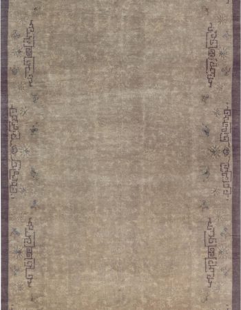 Antique English Floral Allover Golden Tan Needlework Wool Rug – Circa 1890 BB7769 Antique English Floral Allover Golden Tan Needlework Wool Rug – Circa 1890 BB7769