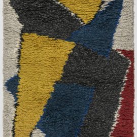 Scandinavian Vintage Hand-Knotted Rug BB7440