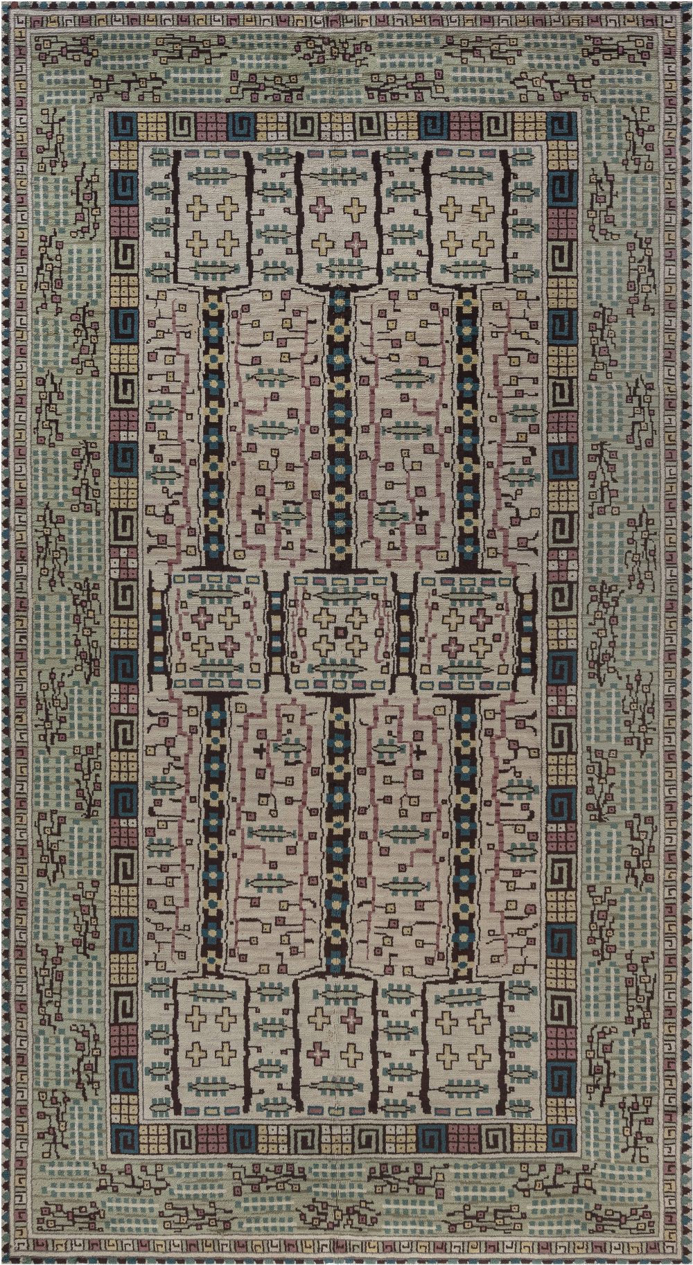Vintage Swedish Pile Rug by Marta Maas Fjetterstrom BB7560