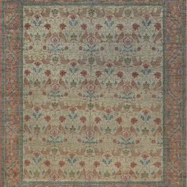 Vintage Hand-Knotted Carpet BB7554