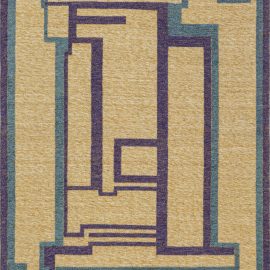 Swedish Vintage Handmade Rug BB7439