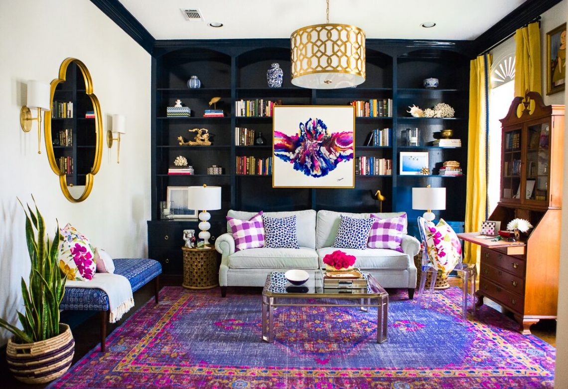 hollywood regency living room chic interior
