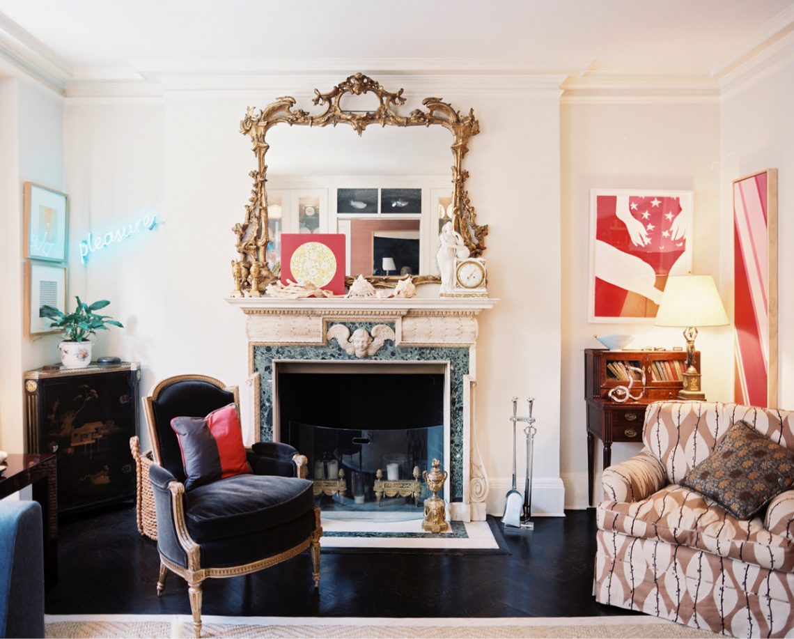 hollywood regency living room chic elegant interior