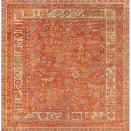 Antique Turkish Oushak Rug BB8428