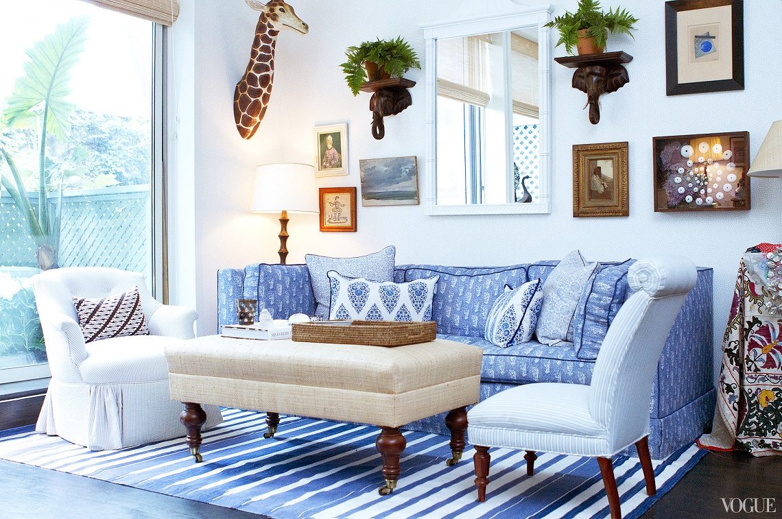colorful interior, colorful living room, interior decorating, decorating with color, color palette, blue interior, blue living room